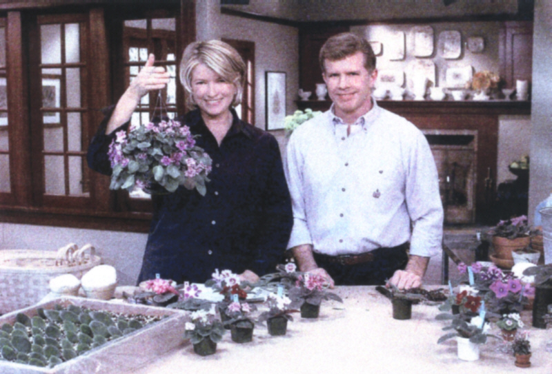 Daniela (Barrantes) Goldfarb's Uncle Paul, seen here on Martha Stewart's show, click here to go to Lyndonlyon.com!